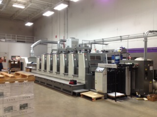 Komori LSX629+Coater press used