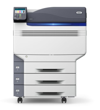 OKIdata C941 straight front with 2nd 3rd tray caster ODA 5575eaf85edce