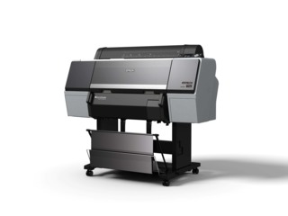 Epson SureColor P7000   left angle view with optional SpectroProofer UVS 55e866d74f632