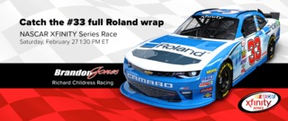 Roland RCR vehicle wrap No 33 Chevy 56ce221b3f66a