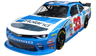 Roland wrap No33 Chevrolet Richard Childress Racing 56ce21e9e8773