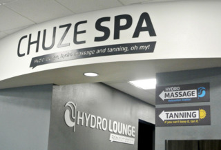Fitness wayfinding vinyl dimensional lettering 59b1eb985b828
