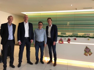 WorldPressOnline tim klappe managing director mps systems asia wim van den bosch ceo george tan area sales manager and willem huijink cfo 5a3d0fd3f3018