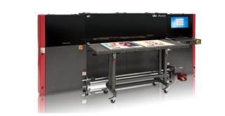 The EFI Pro 16h LED UV hybrid inkjet printer