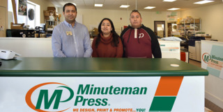 Minuteman Press Printing Franchise Greeley Colorado Avi Kumar And Staff