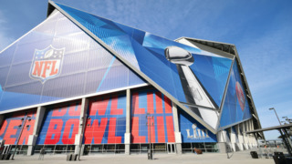 PN May Building Wraps Mercedes Benz Stadium Wrap
