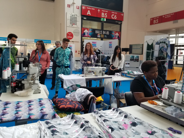 201908Cs Textiles FESPA Overview Color Lab Print Make Wear Factory