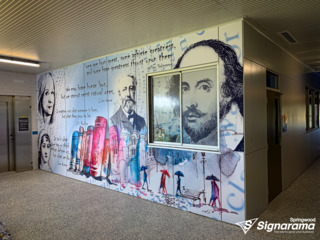 Mansfield English Shakespeare Wall Copy