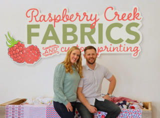 Justin And Diana Founders Of Raspberry Creek Fabrics
